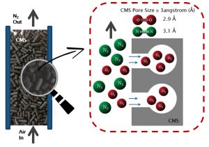 CMS Diagram for Nitrogen Generation Process